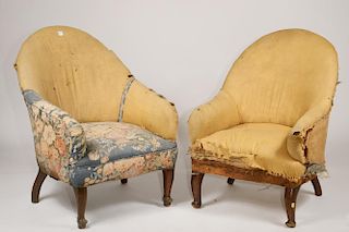 PAIR OF COUNTRY CLUB CHAIRS
