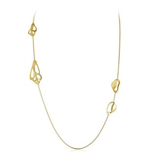 Tiffany & Co. Angela Cummings Seashell Long Chain Necklace