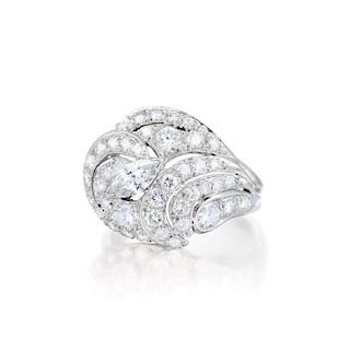 A Diamond Cocktail Ring