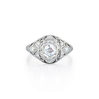 An Art Deco Diamond Ring