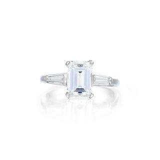 A 2.01-Carat Diamond Ring