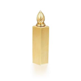 A Gold Perfume Bottle