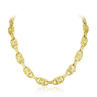 Penny Preville Gold and Diamond Necklace
