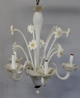 Murano Glass Lighting Lot. Includes a Pair of