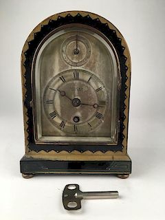 Tiffany and Company wood mantle clock