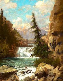 JOHN FERY (1859-1934), Glacier National Park