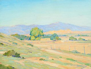 OSCAR BERNINGHAUS (1874-1952), Taos Valley