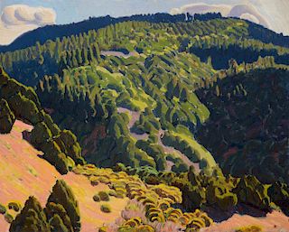 ERNEST BLUMENSCHEIN (1874-1960), Mountain Landscape