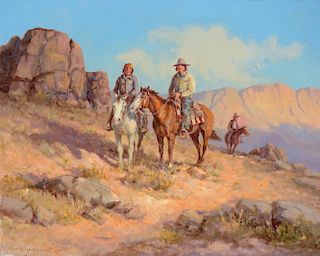 OLAF WIEGHORST (1899-1988), Navajos