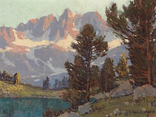 EDGAR PAYNE (1883-1947), Summit Lake