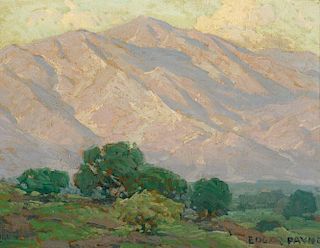 EDGAR PAYNE (1883-1947), Pasadena, California, San Gabriel Mountains