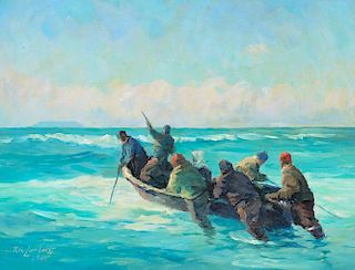 TED LAMBERT (1905-1960), Off to the Hunt (1945)