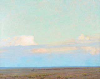 MAYNARD DIXON (1875-1946), The Prairie (1915)