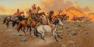 FRANK MCCARTHY (1924-2002), With the Pony Herd