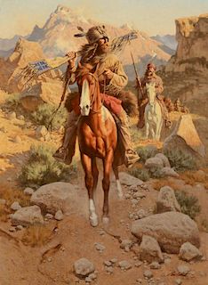 FRANK MCCARTHY (1924-2002), In the Pass