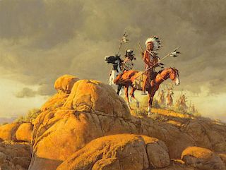 FRANK MCCARTHY (1924-2002), Dull Knife's War Party (1971)