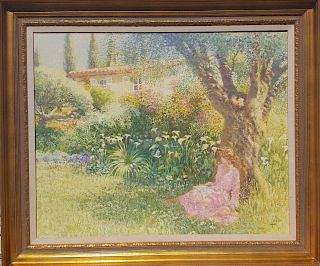 Louis Fabien French Impressionist Landscape painting
