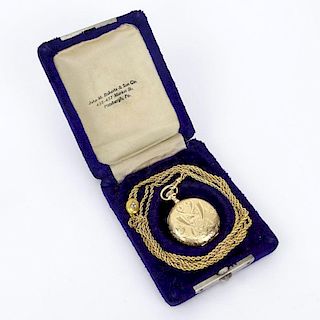 1903 14 Karat Gold Elgin Pocket Watch Serial #10907480