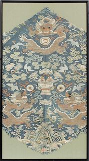 CHINESE EMBROIDERED PANEL