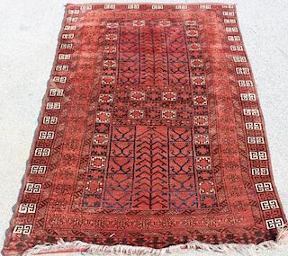 Finely Woven Antique Handmade Bokhara Style