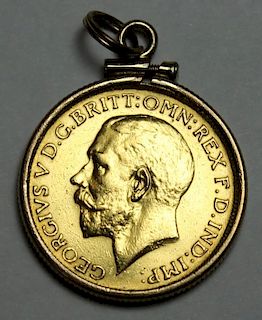 GOLD. 1926 British Gold Sovereign.