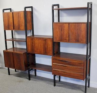 Midcentury Rosewood Room Divider / Wall Unit.