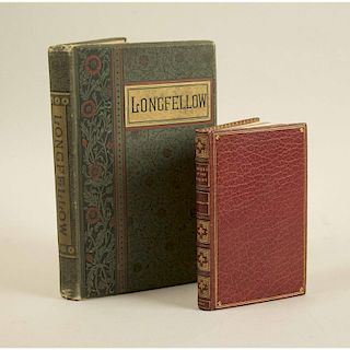 Henry Wadsworth Longfellow (1807-1882) Handwritten Letter and Two Books