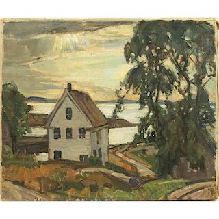 William Lester Stevens (1888-1969) Painting