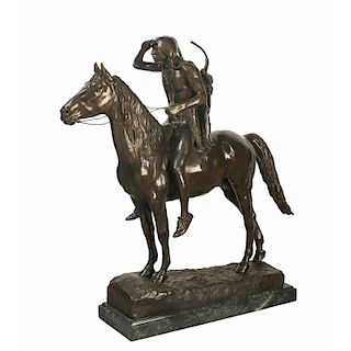 Cyrus Dallin (1861-1944) Bronze "The Scout"