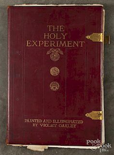 The Holy Experiment, illustrated by Violet Oakley, no.315 of 500, with International Supplement.