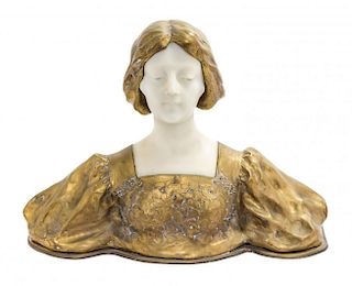 After Affortunato Gory, (Italian, 1895-1925), Bust of a Renaissance Woman