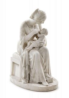 Pietro Franchi, (Italian, 1817-1878), Mother and Child