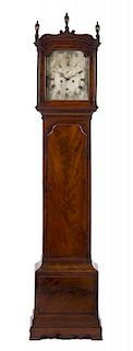 A George III Tall Case Clock Height 89 inches.