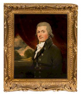 Attributed to Richard Cosway, (British, 1742-1821), Portrait of Sir Alexander C. Grant