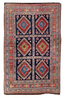 A Qashqai Wool Rug 10 feet 8 inches x 7 feet.