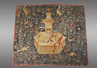 André Demay and Georges Boitard Narcissus Tapestry