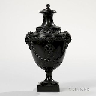 Humphrey Palmer Black Basalt Vase
