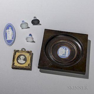 Six Wedgwood and Related Medallions and Intaglios