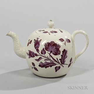 Staffordshire Creamware and Teapot