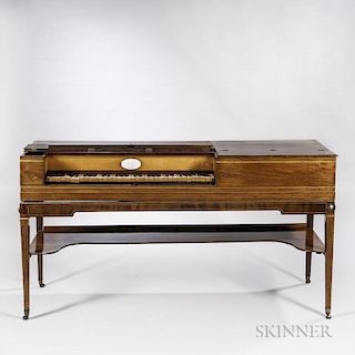 George Astor Mahogany Inlaid Piano