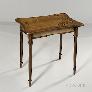 Art Nouveau Marjorelle-style Inlaid Table