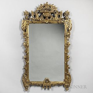 Continental Neoclassical-style Mirror