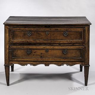 Louis XVI-style Provincial Fruitwood Commode
