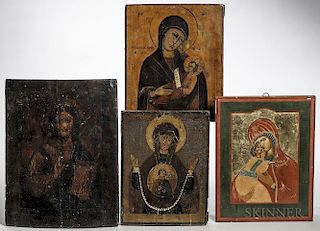 Four Orthodox Icons