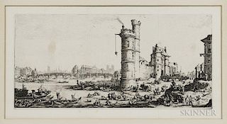 Jacques Callot (French, 1592-1635)      Le Tour de Nesle