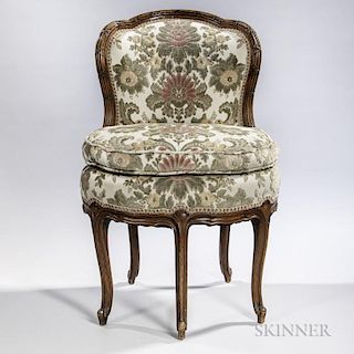Louis XV-style Slipper Chair