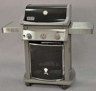 Weber Spirit gas grill (almost new). Provenance: Estate of Arthur C. Pinto, MD