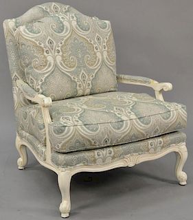 Ethan Allen Louis XV style armchair.