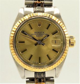Rolex Lady's Oyster Perpetual Datejust Wristwatch
