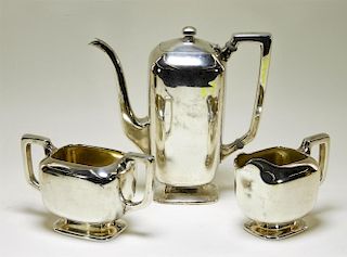 Frank W. Smith Silver Co. 3 Piece Sterling Tea Set